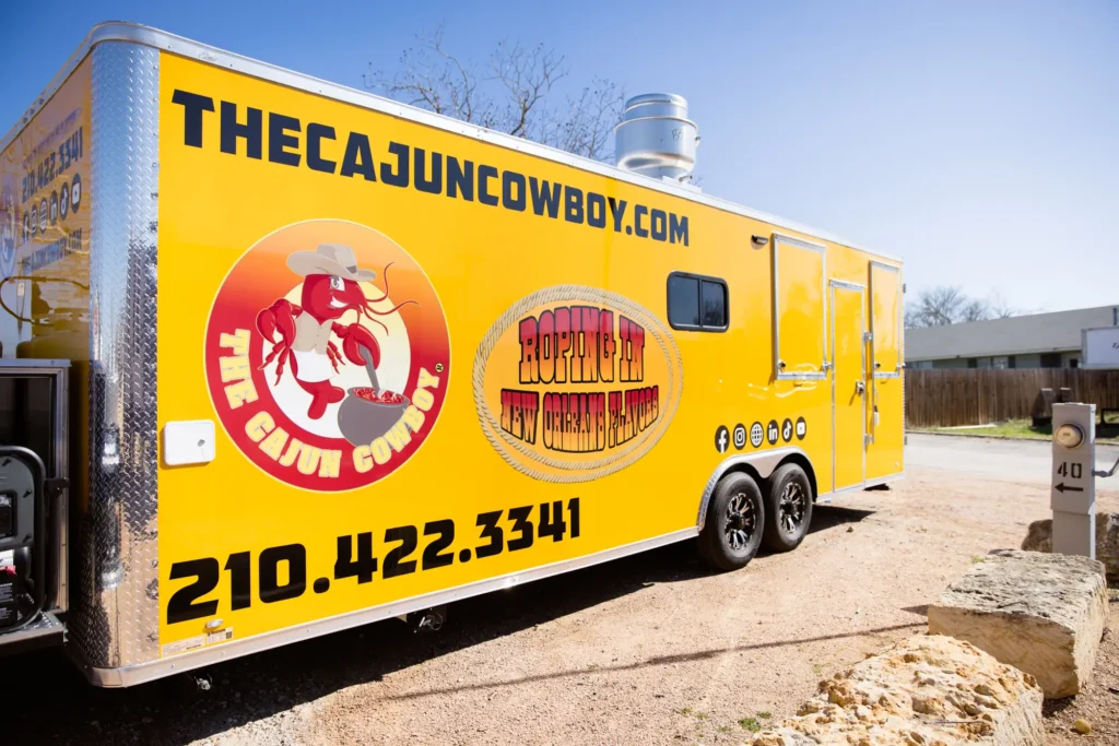 The Cajun Cowboy food truck